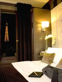 Hôtel Les Jardins du Trocadéro - Vue de la chambre