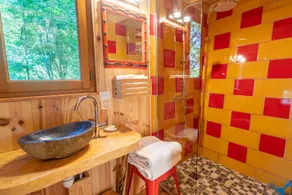 Nid'en'Ô cabanes et spa Lot et Dordogne - Badezimmer