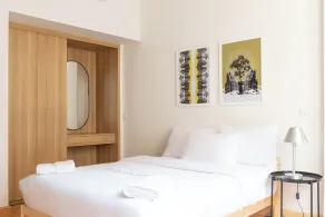grey l studio apartments Downtown Cairo Ouzonian House - Quarto