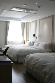 Benikea Hotel Yeosu - Ausblick vom Zimmer
