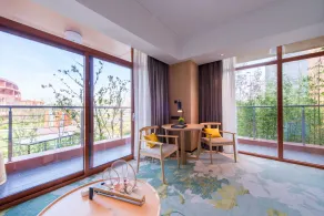 Siko Grand Hotel Suzhou Yangcheng Lake - Ausblick vom Zimmer