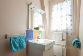 Logis Hotel Restaurant Le Vedaquais - Baño