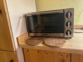 Camera privata con barbecue e giardino | Vista sulla natura - Microonde