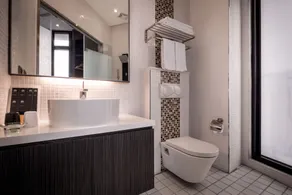 Yi Su Hotel-Taipei Ningxia - Badezimmer