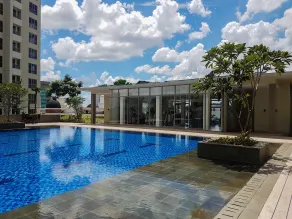 1BR Apartment at M-Town Residence near Summarecon Mall Serpong By Travelio - Pool