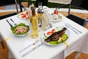 Peaceful Retreat at Sunset Resort Complex, Kosharitsa - Restaurang