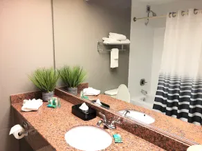 Capital Plaza Hotel - Undergoing Renovations! - Badezimmer