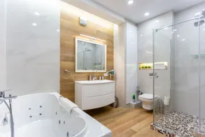 MinskLux Apartment on Nezavisimosti ave. 13 - Salle de bain