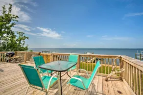 Coastal Escape: Bayfront Home w/ Dock & Views - Interiør