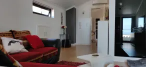 Maison Blanche med panoramaudsigt over havet, bjergene og landsbyen - Værelse