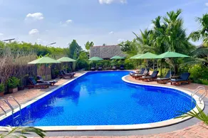 Mekong Silt Ecolodge - Swimming Pool & Free Breakfast - Pool