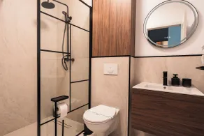 BOUL ROSU RESIDENCE free private parking - Bathroom