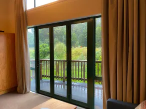 Waitomo Lodge - Vistas desde la habitación