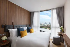 Oakwood Suites Tiwanon Bangkok - Chambre