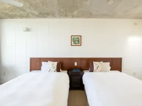 413 Hamahiga Hotel＆Cafe - Chambre