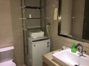 Tiandi Huadian Apartment Qilinshe - Badeværelse