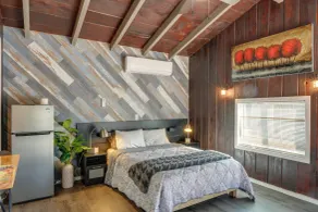 Private Deck & Views: Frazier Mountain Cabin - Interior