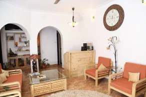 Villa Baywalk Goa - 200 meters from Morjim Beach - Receção
