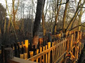 Cabane des cerfs - Ausblick vom Zimmer