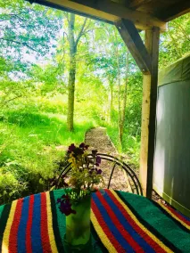 Cotswolds Camping at Holycombe - Ausblick vom Zimmer