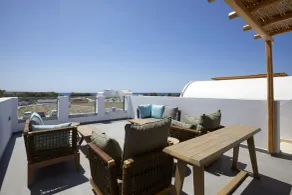 Sea Breeze Santorini Beach Resort, Curio Collection Hilton - Ausblick vom Zimmer