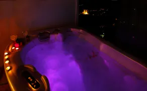 Casas Rurales Maribel - Complejo El Tejar - Apartamentos con jacuzzi en Alcalá del Júcar - Badrum