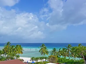 Coconut Court Beach Hotel - View from room