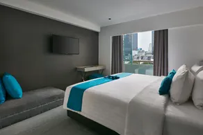 Sora Hotel Silom - Vue de la chambre