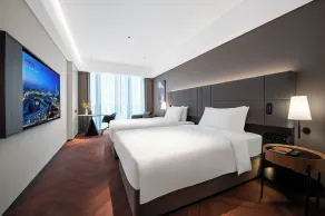Intercity Hotel Shenzhen Bay - Ausblick vom Zimmer