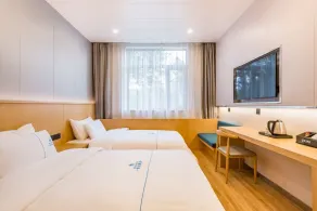 Dequan Guanzhuang Hotel, near Universal Beijing Resort - Habitación