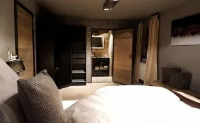 Chalet S - 5 Sterne Luxus Ferienhaus direkt am Eibsee und Zugspitze - Room
