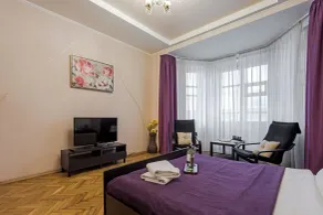 Stylish apartment near the railway station - Vue de la chambre