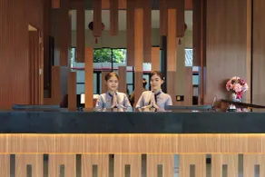 Front One Hotel Gombong - Reception