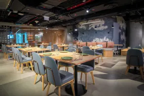 AUHotel -Zayed International Airport-Located in Transit Area -Onwards Boarding Pass Required - Restaurant