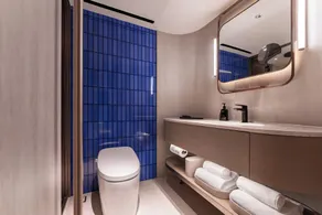 珠海站拱北口岸桔子水晶酒店 - Bagno