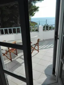Villa Lambros - Vue de la chambre
