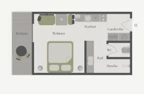 ELVA PREMIUM APARTMENT HOTEL inklusive Sommerpass STUBAI SUPER CARD - Værelse