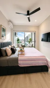 Stylish Perth Apartment with Balcony & Parking - Værelse
