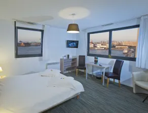 All Suites Appart Hôtel Dunkerque - Vue de la chambre