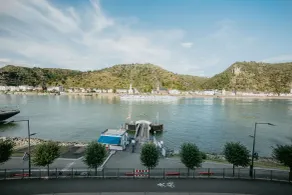 Hotel Rheinfels - Radfahrer Willkommen - Vista dalla camera