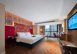 Zhangjiajie Metropolo Hotel - Utsikt från rummet