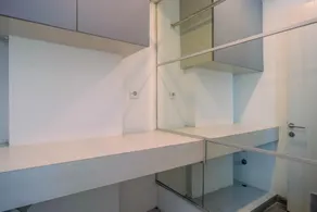 Modern Furnished @ 1BR Margonda Residence 1 Apartment By Travelio - Badezimmer