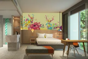 Ibis Styles Bogor Raya - Vue de la chambre