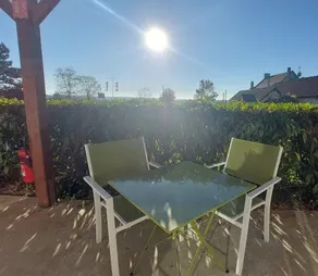 Logis Hôtel La Rosière----Situé entre BAYEUX et ARROMANCHES - Udsigt fra værelset