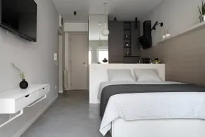 Temple Apartments Belgrade - Chambre