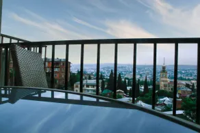 Tbilisi View Hotel - Ausblick vom Zimmer