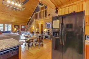Blue Ridge Cabin: Hot Tub, Fire Pit & Grill! - Interior
