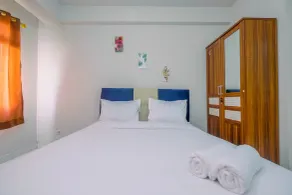 Comfortable and Homey Studio Apartment at Dramaga Tower near IPB By Travelio - Værelse