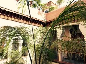 Riad Monika - Vista do quarto