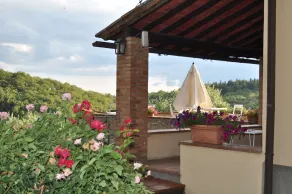 Hotel Villa Casalecchi - Udsigt fra værelset